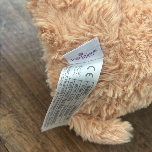 Warmies Golden Dog Large Microwavable Weighted Plush toy scented Lavender - Picture 6 of 6